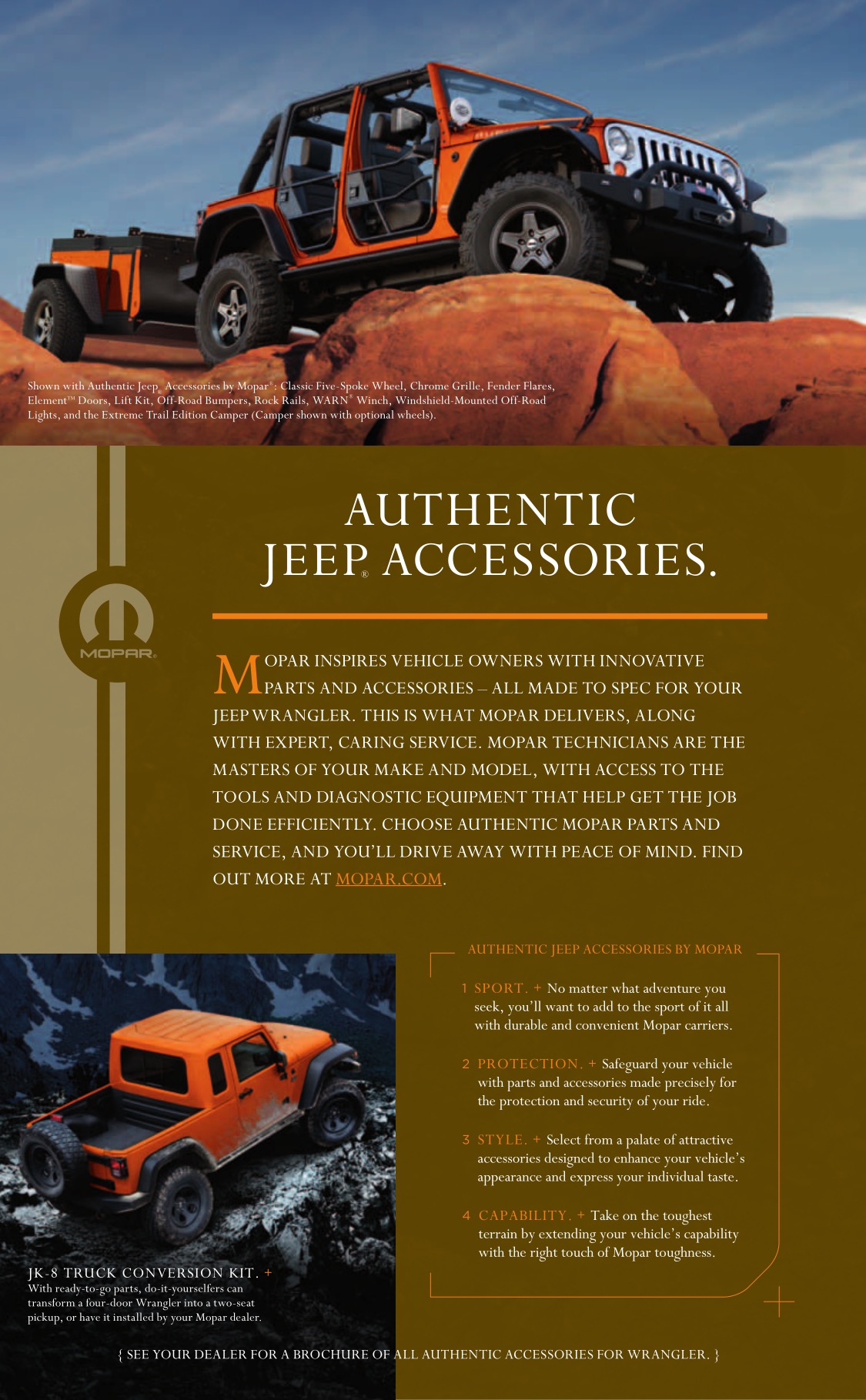 2012 Jeep Wrangler Brochure Page 7